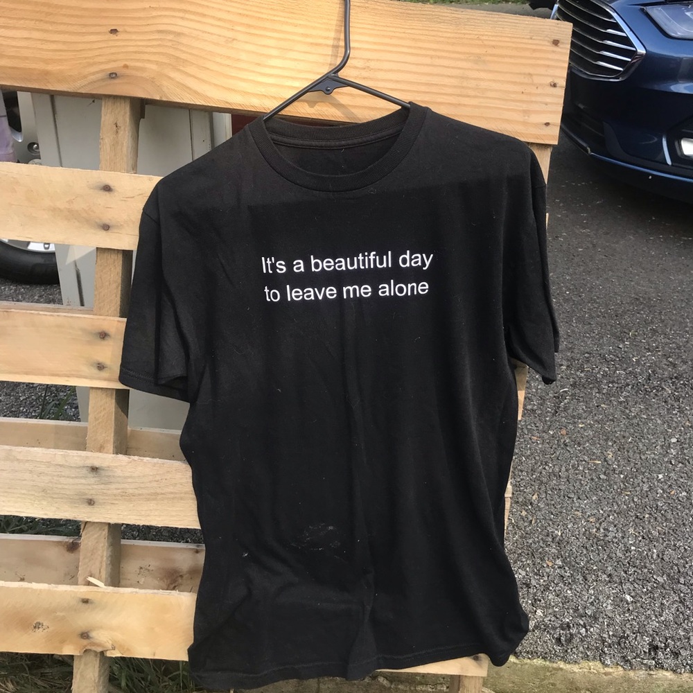 Sarcastic Black T-Shirt